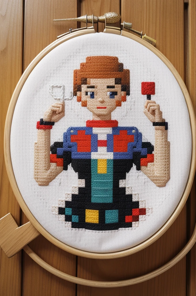 cross stitch pattern, pixelart