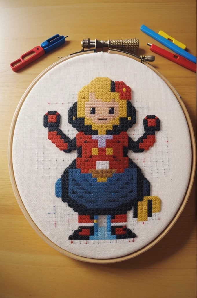cross stitch pattern, pixelart