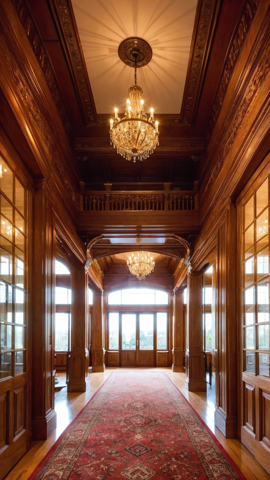 ((Highest quality)), ((masterpiece)), (detailed)Reception room of a historic Western-style building built 1000 years ago 1.2