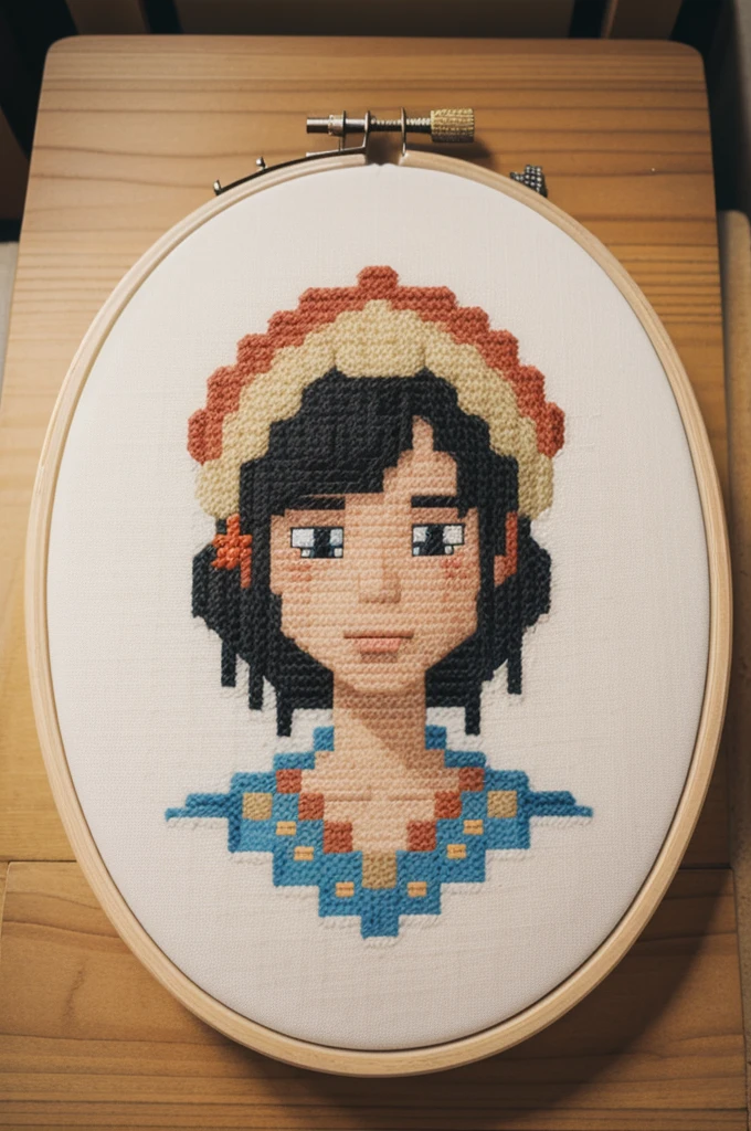 cross stitch pattern, pixelart