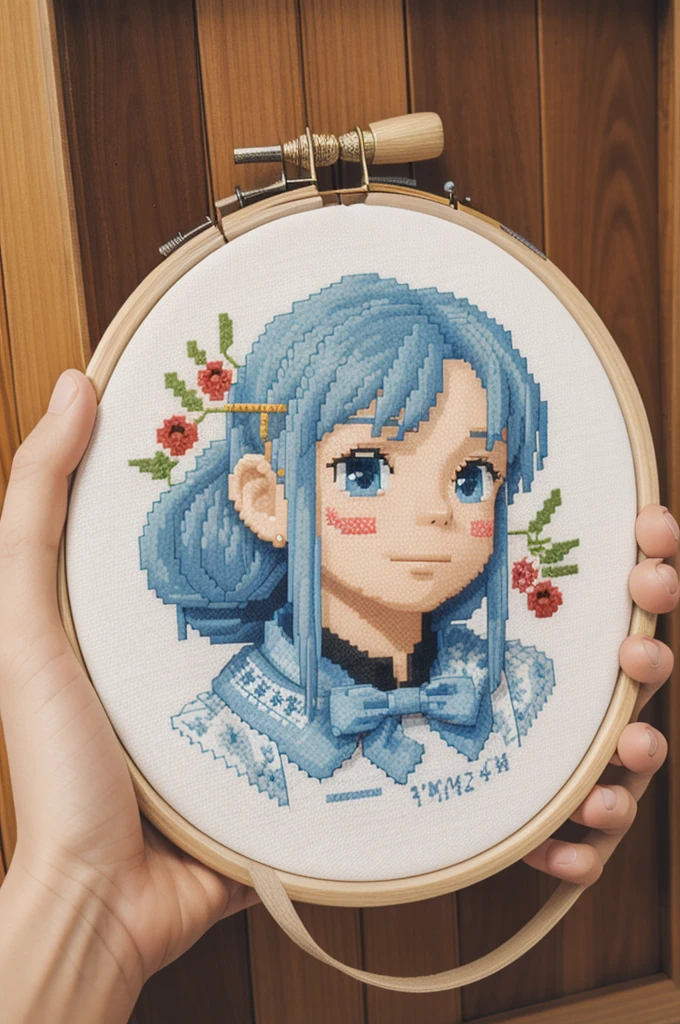 cross stitch pattern, pixelart