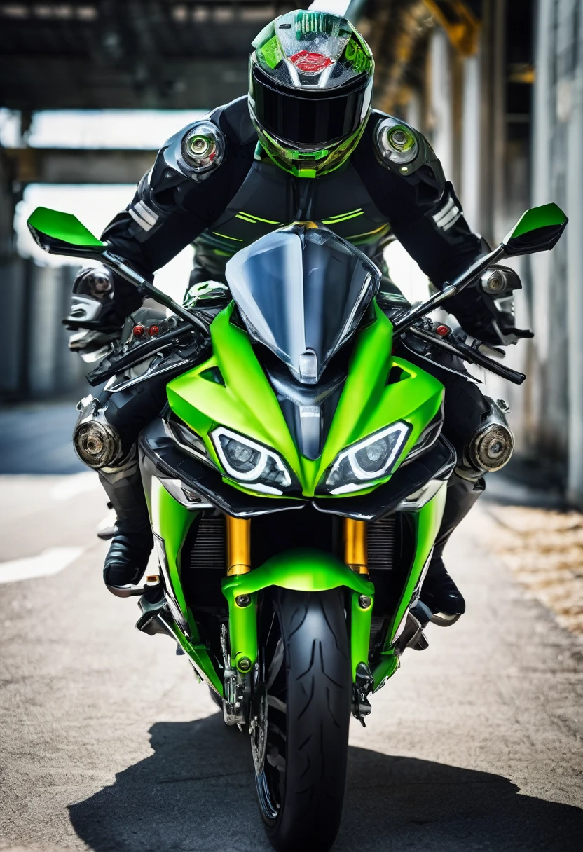 Kawasaki Ninja H2r as a transformer 