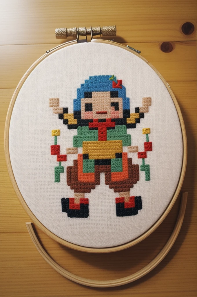 cross stitch pattern, pixelart
