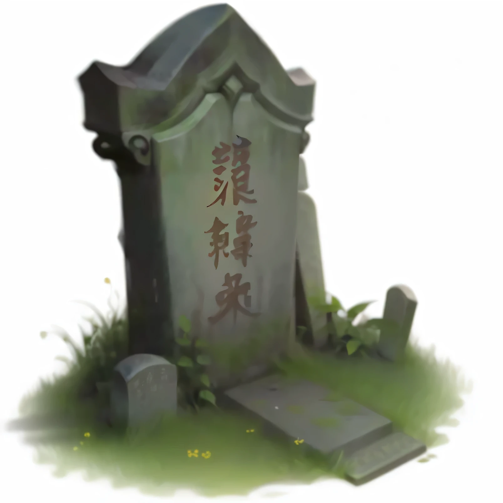Chinese Tombstone Chinese Cemetery