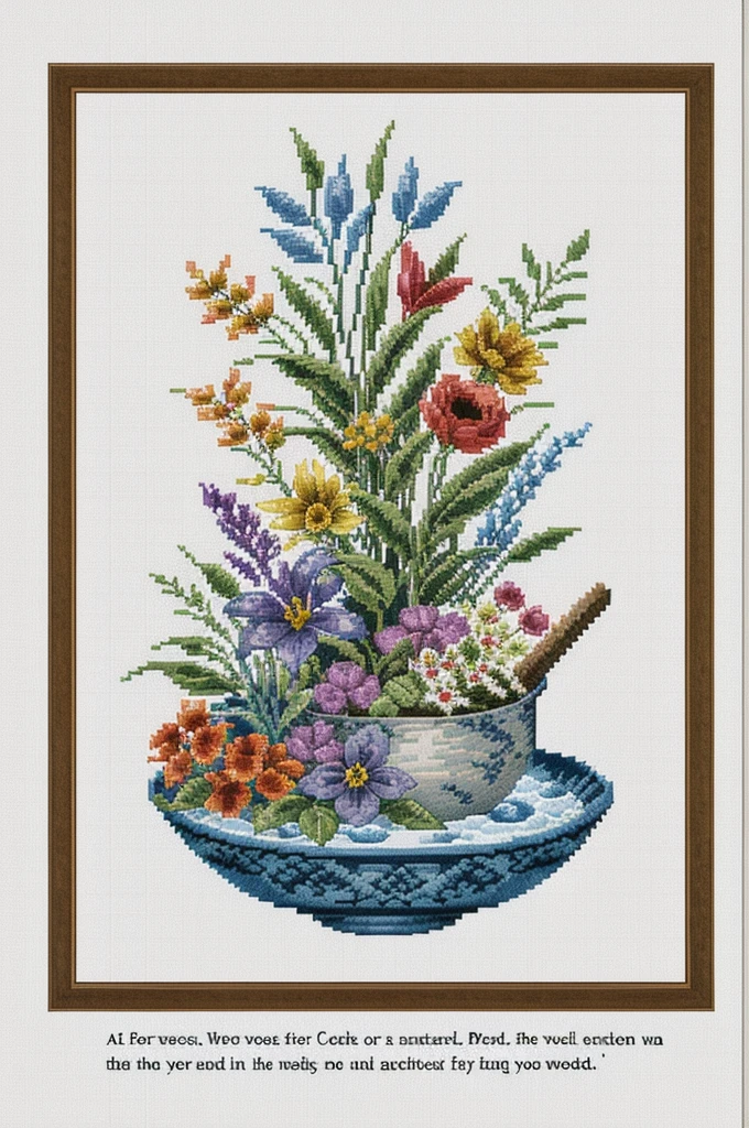 cross stitch pattern, pixelart
