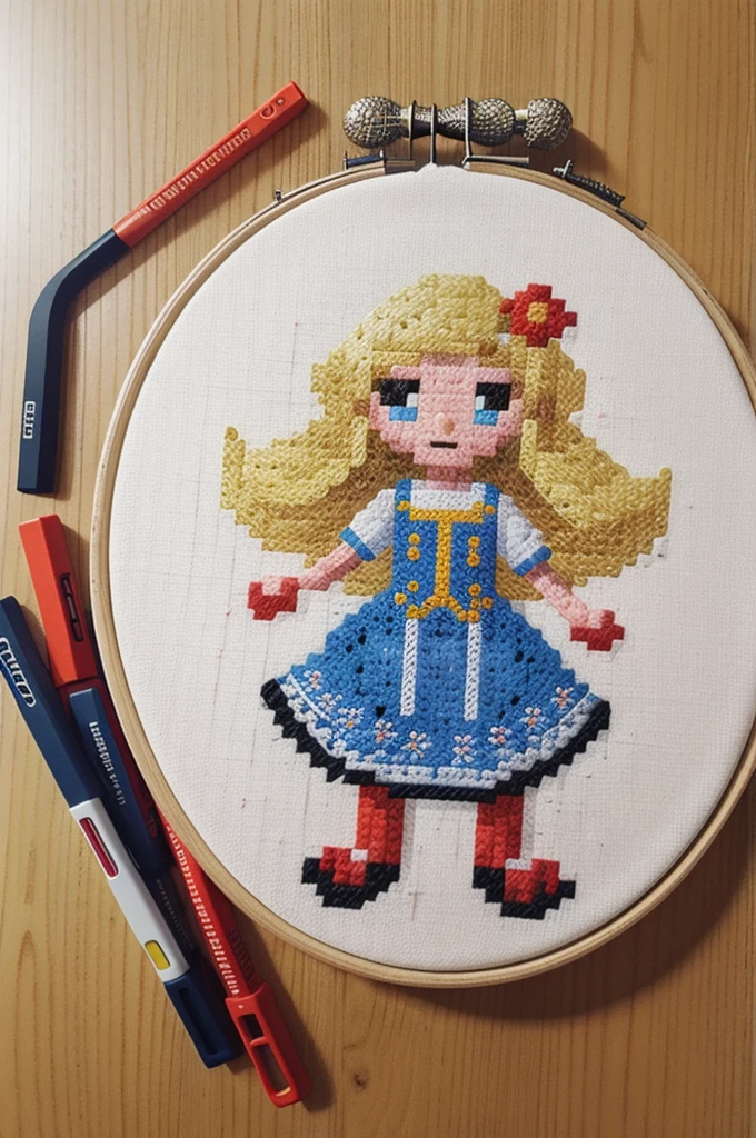 cross stitch pattern, pixelart
