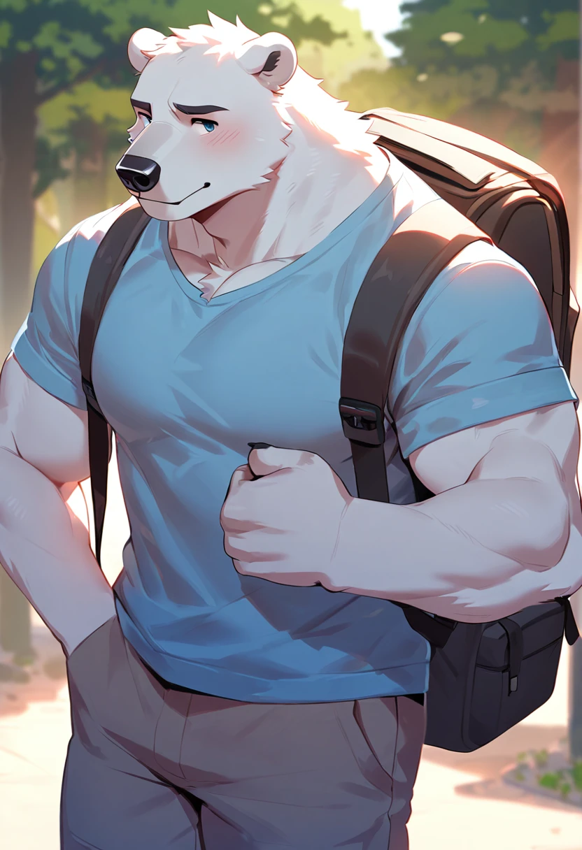 Solo, male, camping, lumberjack clothes, bulge, by bigcozyorca, by goonie-san, by bebebebebe, by spikedmauler, front view, big buff , wolf, silver fur, unique fur pattern, bushy tail, buff, wearing lumberjack, steam, panting, blush, hearts, handsome expression, hard cock, boner, throbbing boner, older, sexy pose, beard, massive bulge, throbbing movement around cock, looking at viewer, close up, cock detailed outline, on top of viewer, underwear cock outline, exposing boner, dad, dad bod, daddy