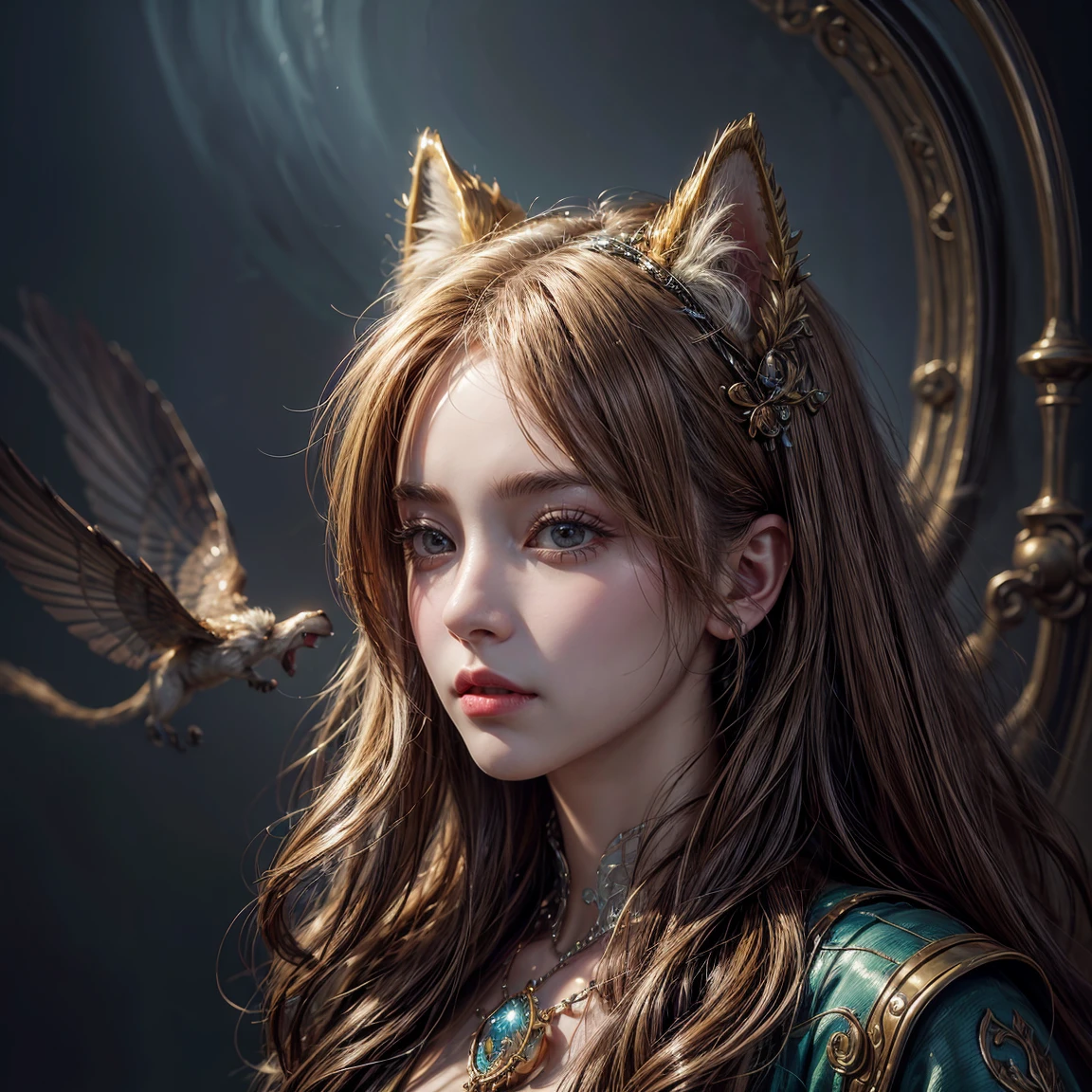 Nice digital painting, Beautiful and detailed digital art, Award-winning creature portraits, Realistic illustrations,
highly detailed 4k digital art, Highly detailed and realistic, very Detailed digital painting,
highly Detailed digital painting, highly Detailed digital painting, Surreal fantasy art,
Detailed digital painting, Realistic fantasy illustration, Golden Retriever, Beautiful face, png background