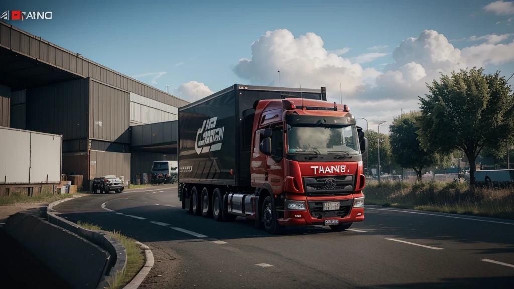 generate a YouTube thumbnail for YouTube live stream of euro truck simulator 2 shows a truck and €20000 is written and LEGEND GAMING TS is LIVE written on a side