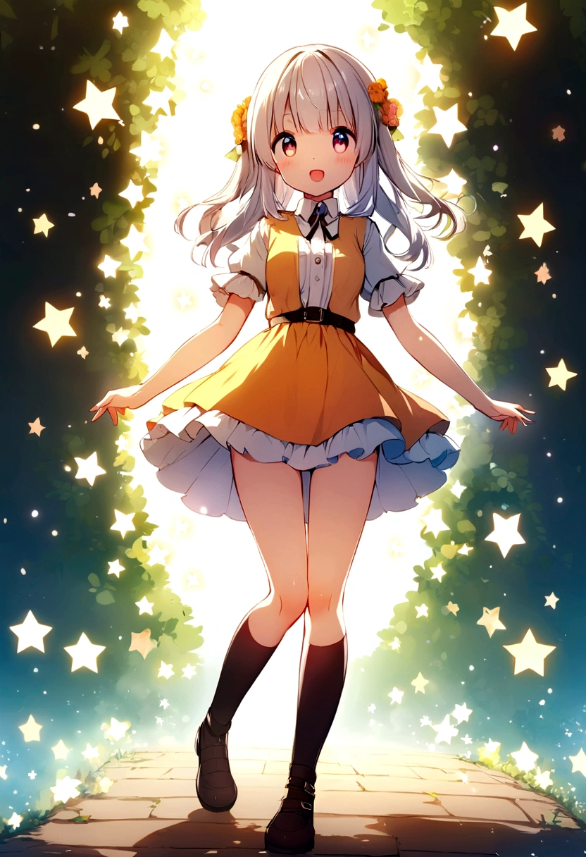 create a very cute anime girl character