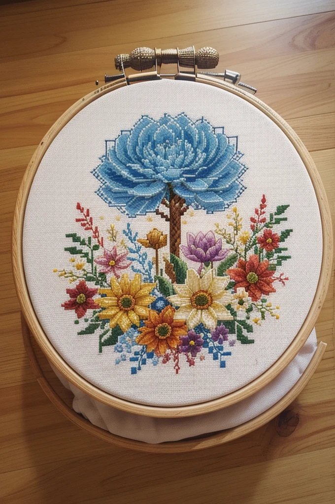 cross stitch pattern, pixelart
