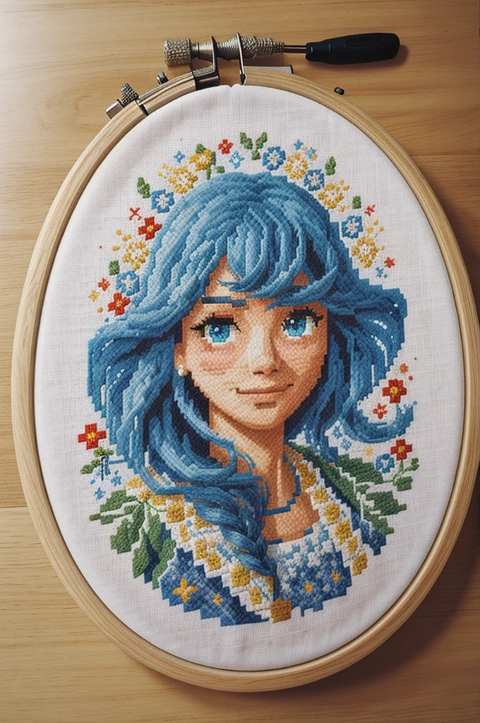 cross stitch pattern, pixelart