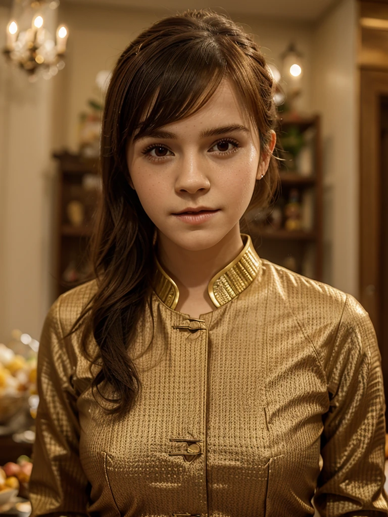 Emma Watson xinh đẹp quyến rũ trong bộ trang phục màu hồng