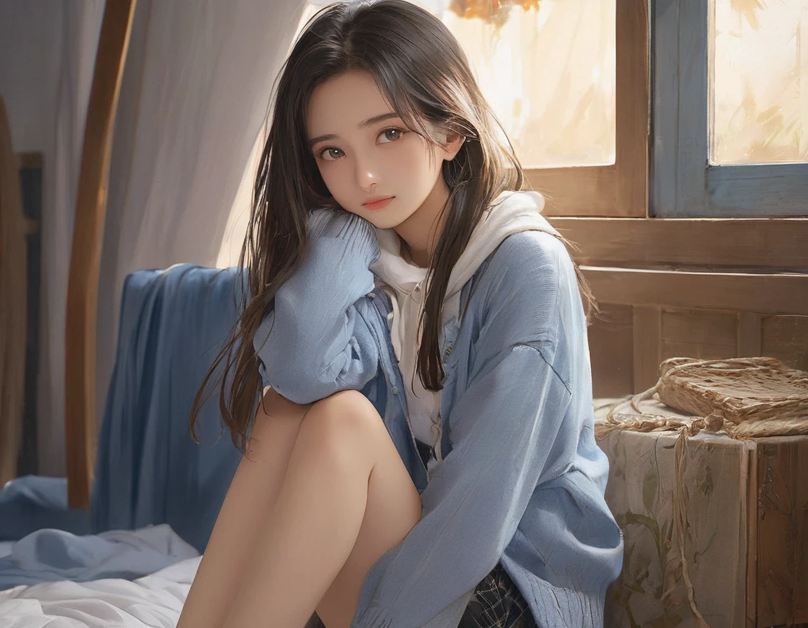 (masterpiece, Highest quality:1.2), One girl, alone, 15 years old