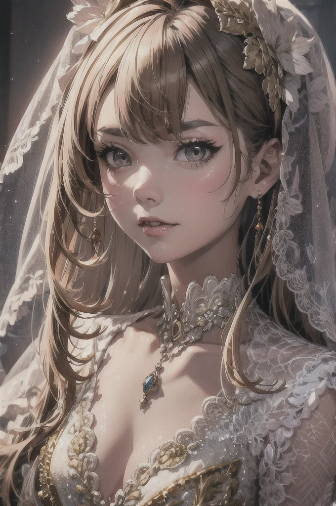 prompt: 8K resolution, Delicate features, , single, Unique pupils, smile, blonde, Princess Cut, Ribbon hair ornament, brooch, Shiny candy blue dress, Gold embroidery,Lolita Style, Gothic style, Facing the audience, Otaku Room, Female demon, Narrow Mouth, Small lips, Embarrassed expression, Small mouth, Thin lips, Embarrassed expression, Overall view, Zoom out, whole body,