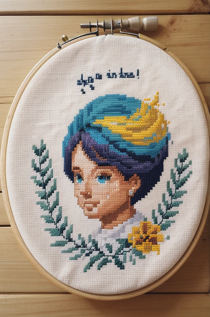 cross stitch pattern, pixelart