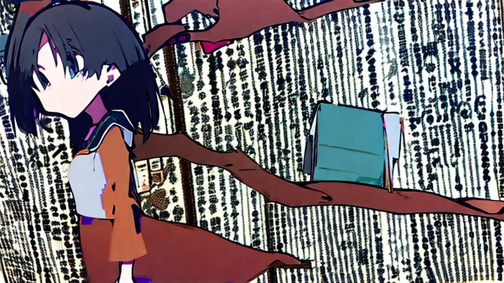 programmer,One girl,masterpiece,Illustrations like Kay Mochizuki's
