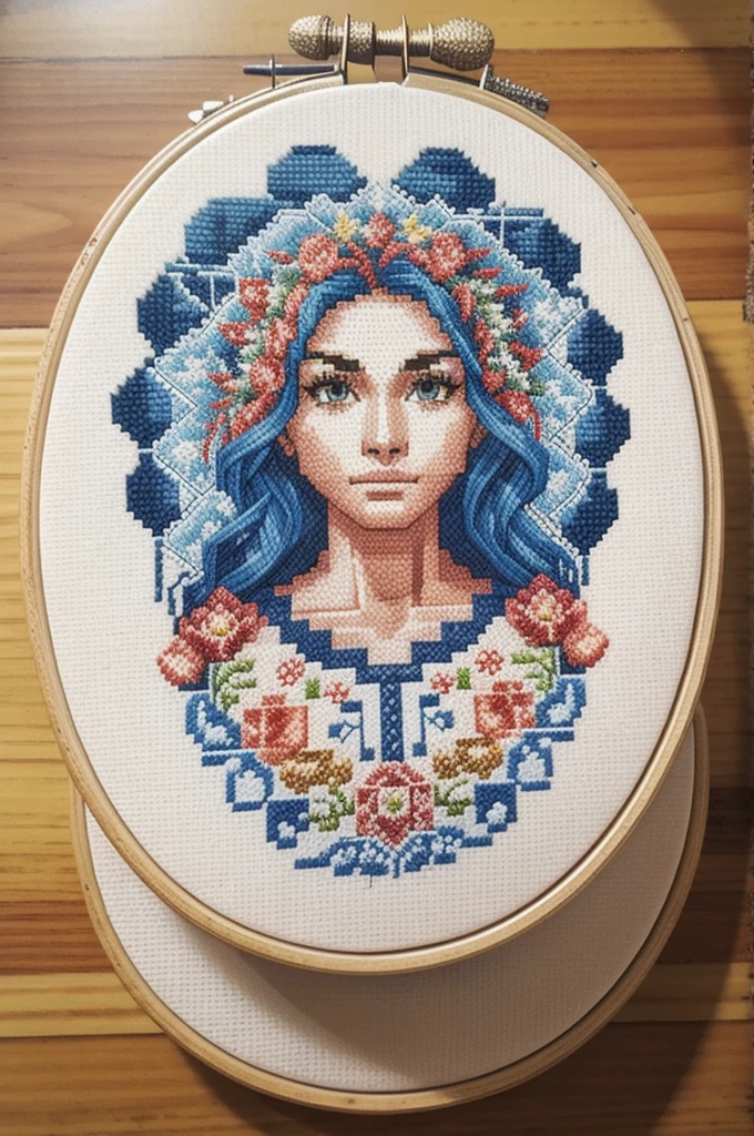 cross stitch pattern, pixelart