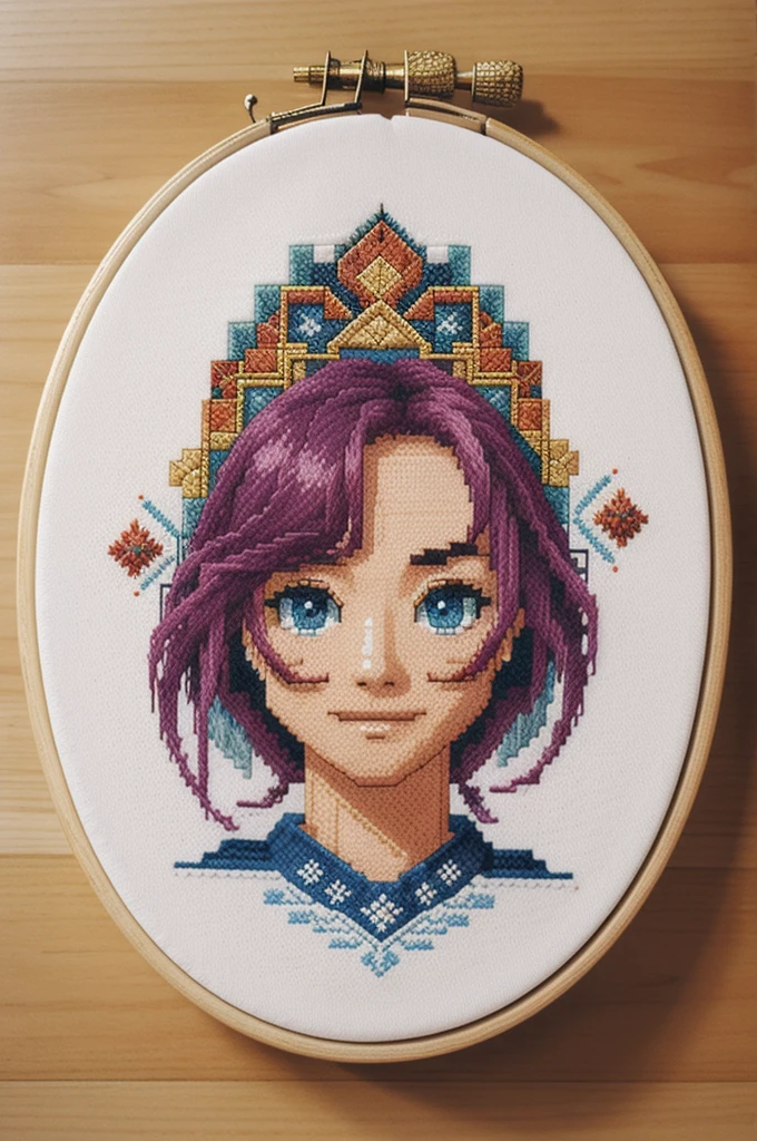 cross stitch pattern, pixelart