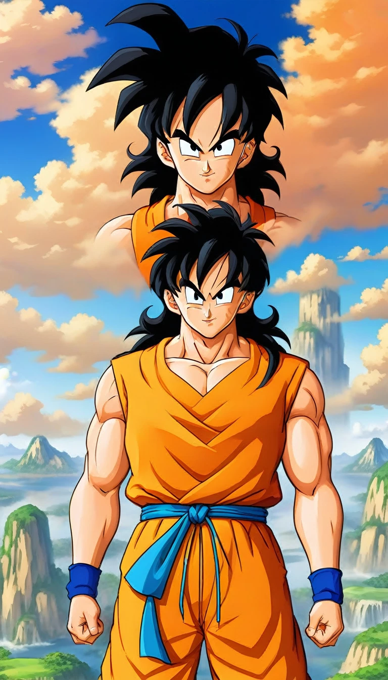 anime artwork yamcha . anime style, key visual, vibrant, studio anime,  highly detailed 