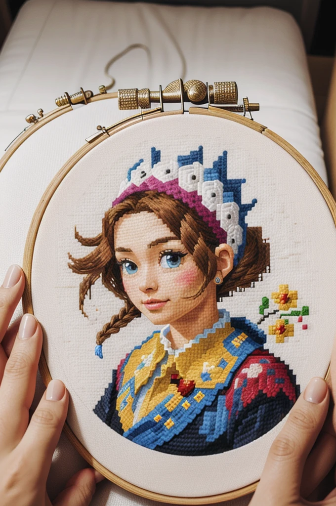 cross stitch pattern, pixelart

