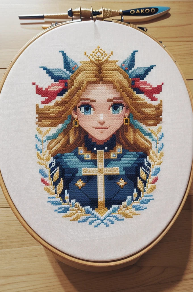 cross stitch pattern, pixelart