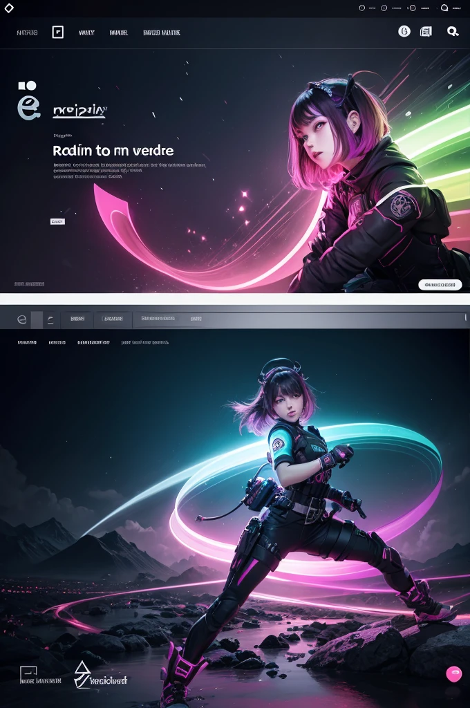 Create image with radiesthesia theme