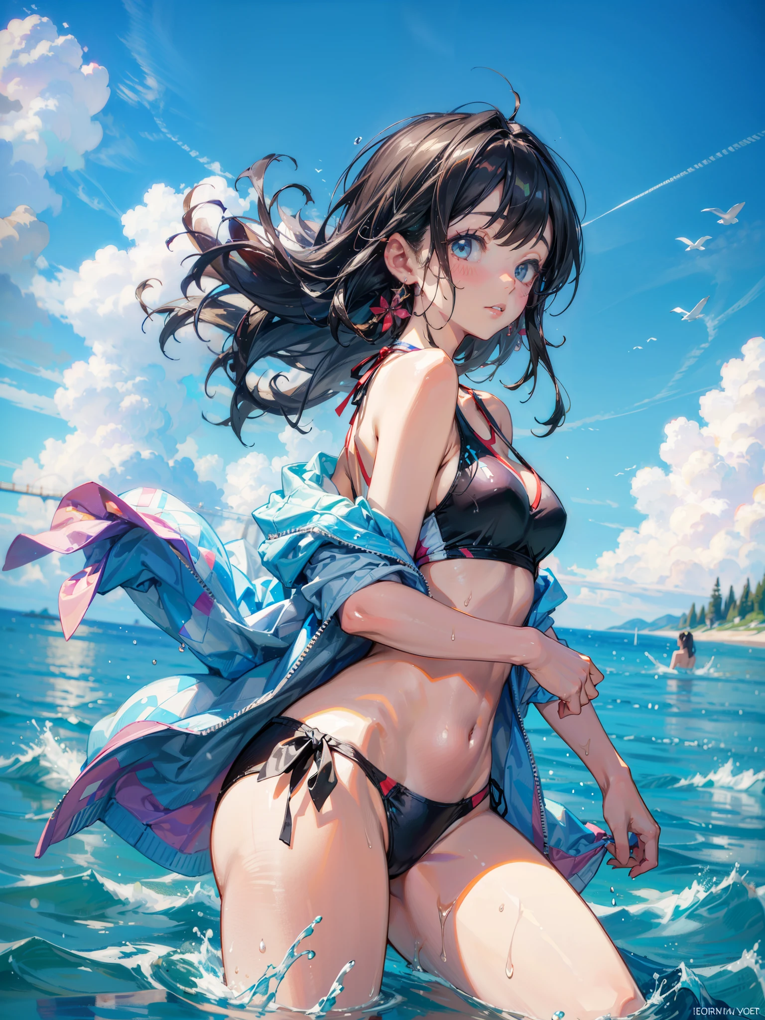 Summer girls!!,swim suit