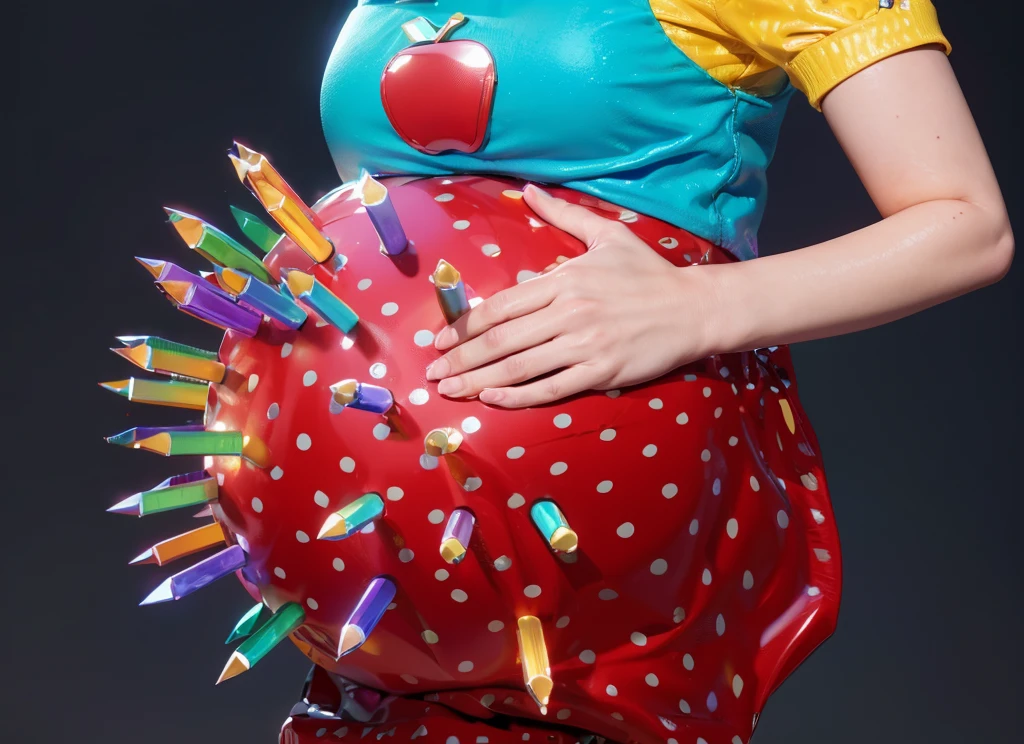 3d style, simplified design, 3d render, glossy texture, smooth 3d model, multiple light sources, rim light, sharp post effects render, (glossy plastic texture with multiple big light probe refractions), perfect cgi, smooth silhouette, high intensity refraction, (super glossy material), most beautiful vfx , blue background, plastic refractions, realistic, 4k, high resolution, rim light, photo shoot, commercial photo, profile shot, 4k, rim light, high resolution, 4k, glossy texture, smooth 3d model, multiple light sources, rim light, sharp post effects render, (glossy metallic texture with multiple big light probe refractions), perfect cgi, cgi art created only with gradients, smooth silhouette, high intensity refraction, (super glossy chrome material), most beautiful vfx, blue background, chrome metal refractions, multiple light sources, rim light, sharp post effects render, perfect cgi, digital art, detailed digital art, reflective, best quality, 4k, masterpiece:1.2, ultra-detailed, realistic, vivid colors, dark and moody lighting, The image of the highest quality, ensuring every detail is showcased perfectly. It in 4k resolution, allowing viewers to immerse themselves in the richness of the colors and intricate details. The realistic rendering. under the spotlight, reflecting, high-resolution image, realistic rendering, dark background, and rim light photorealistic The image features three characters standing in front of three houses. The characters are a red-haired mermaid, a purple cat, and an orange dog. They are each holding a yellow maraca