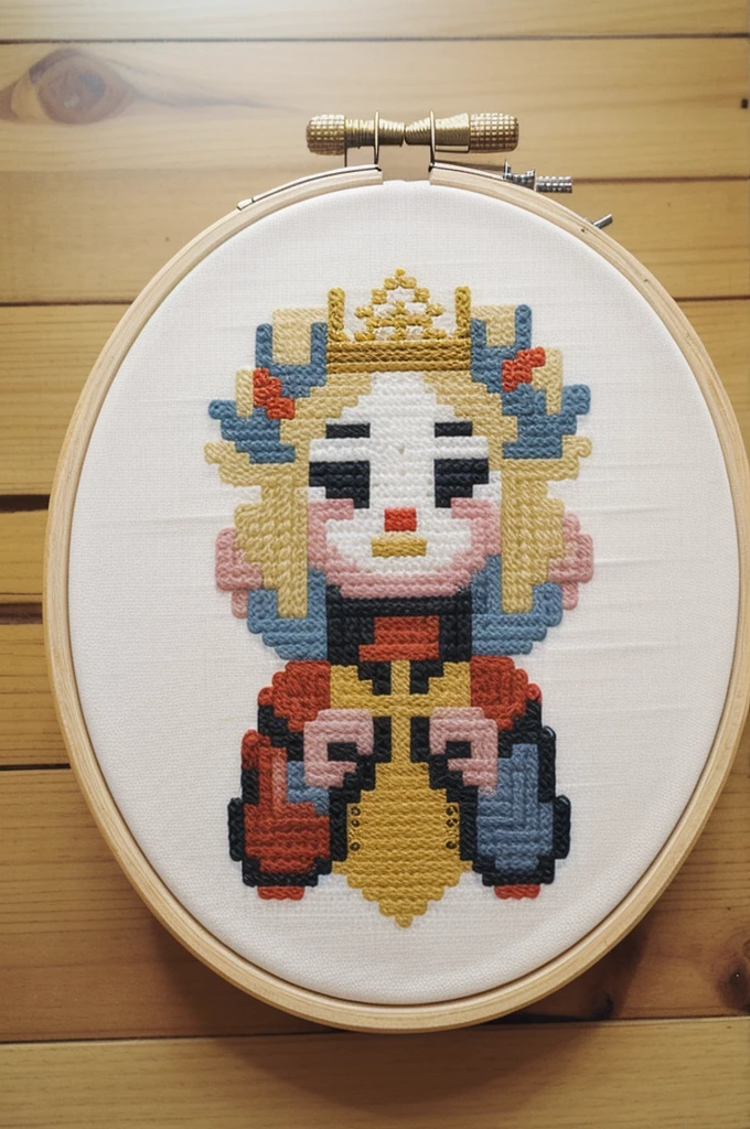 cross stitch pattern, pixelart