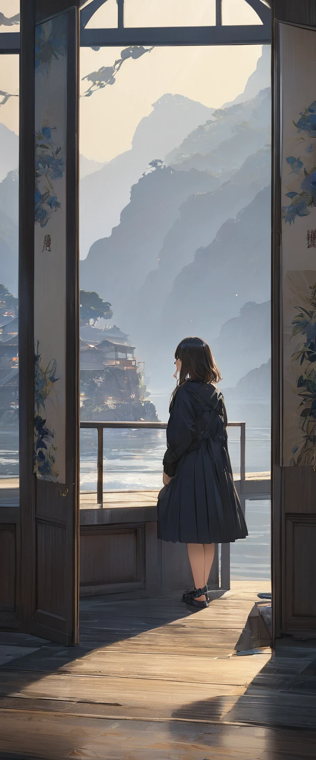(masterpiece, Highest quality:1.2), One girl, alone