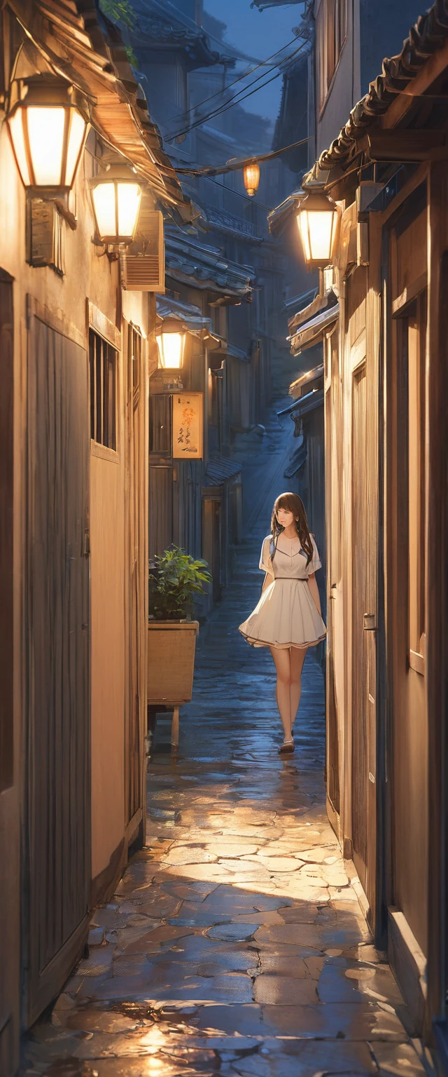 (masterpiece, Highest quality:1.2), One girl, alone