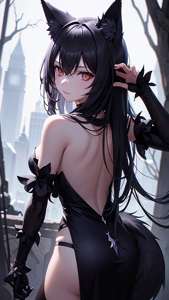 Darkness, wolf,