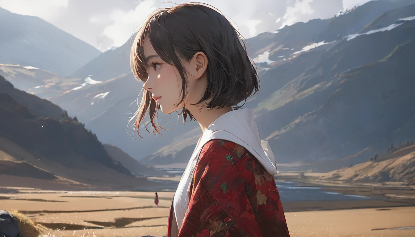 (masterpiece, Highest quality:1.2), One girl, alone