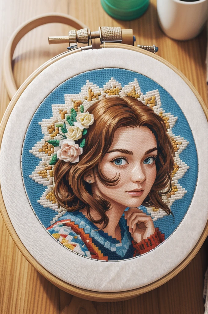 cross stitch pattern, pixelart
