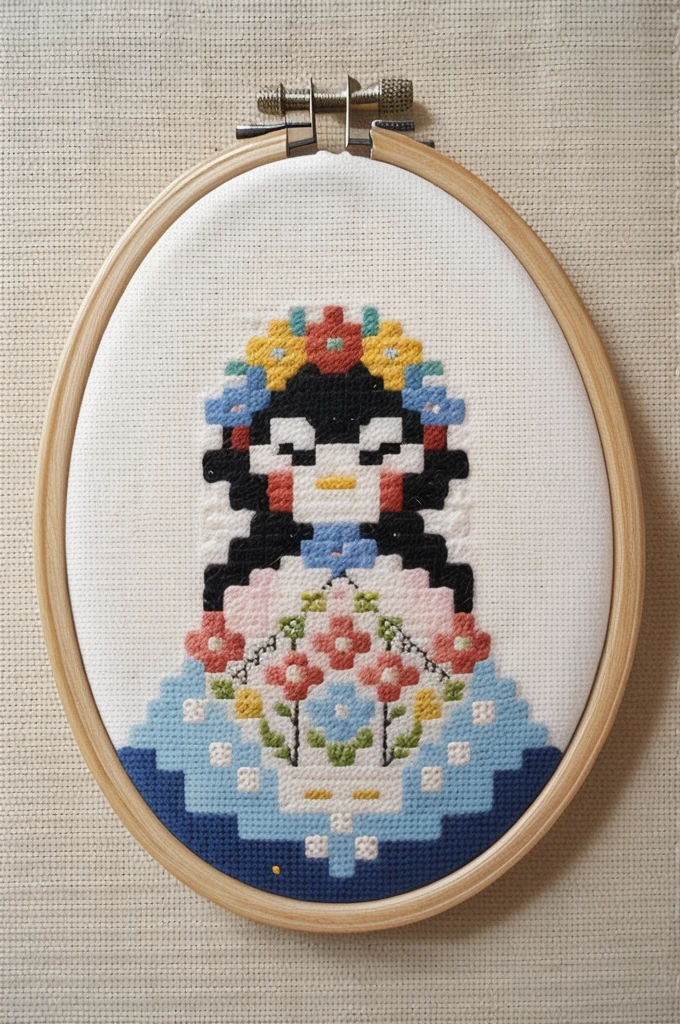 cross stitch pattern, pixelart
