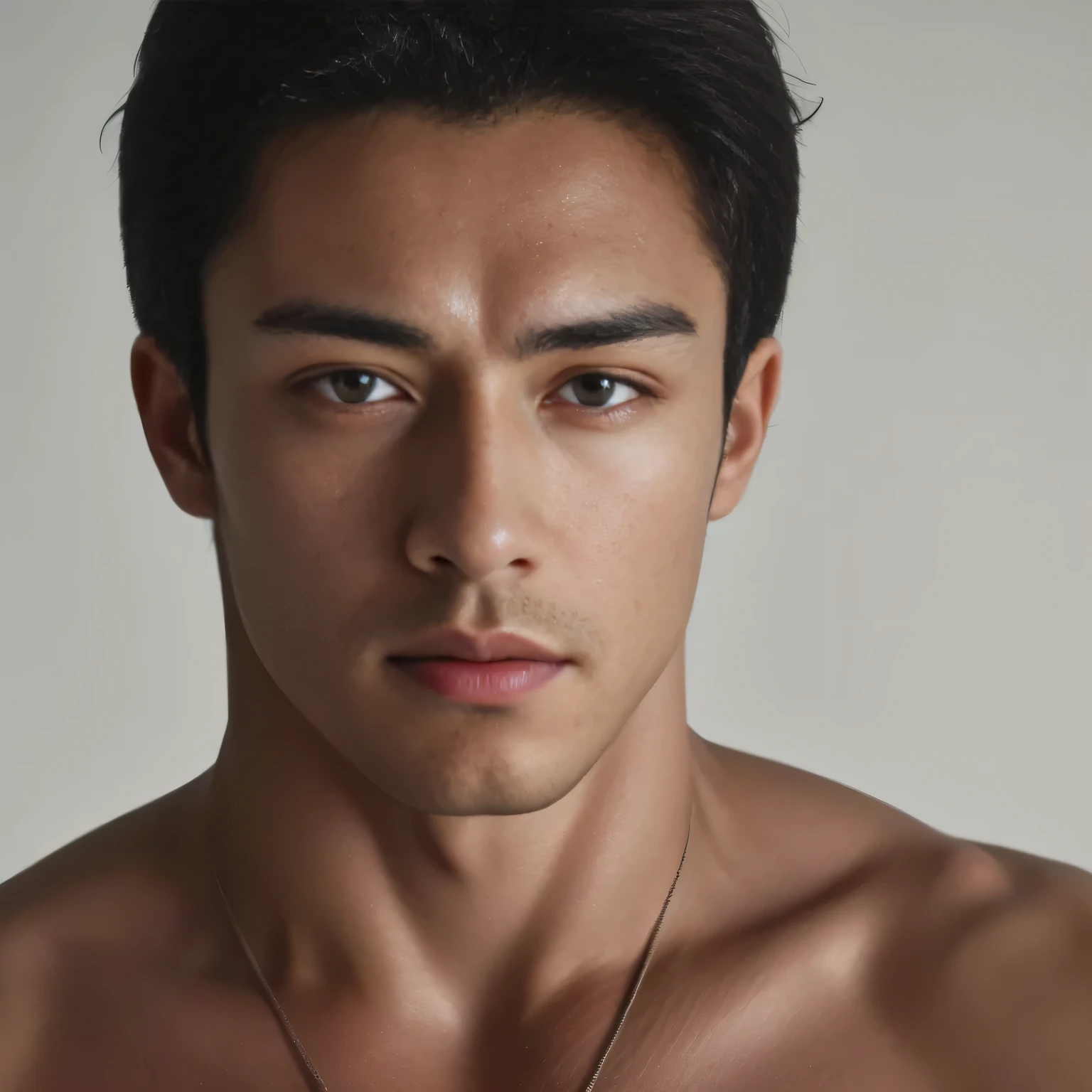 "muscular, handsome, 16k resolution, ultra-high clarity, hyperrealism, ultra-HD image, uhd, detailed face, details, handsome man, good quality, Asian, with clothes"

