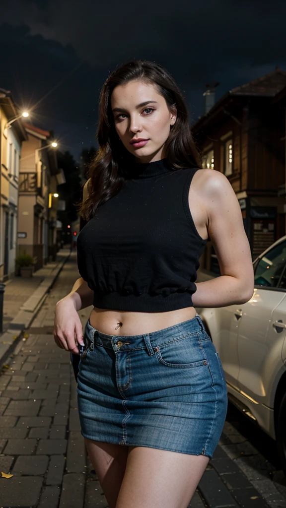 femme bulgare, dans la ville de Sofia, jolie corps, beau visage, smirk, belle tenue traditionelle