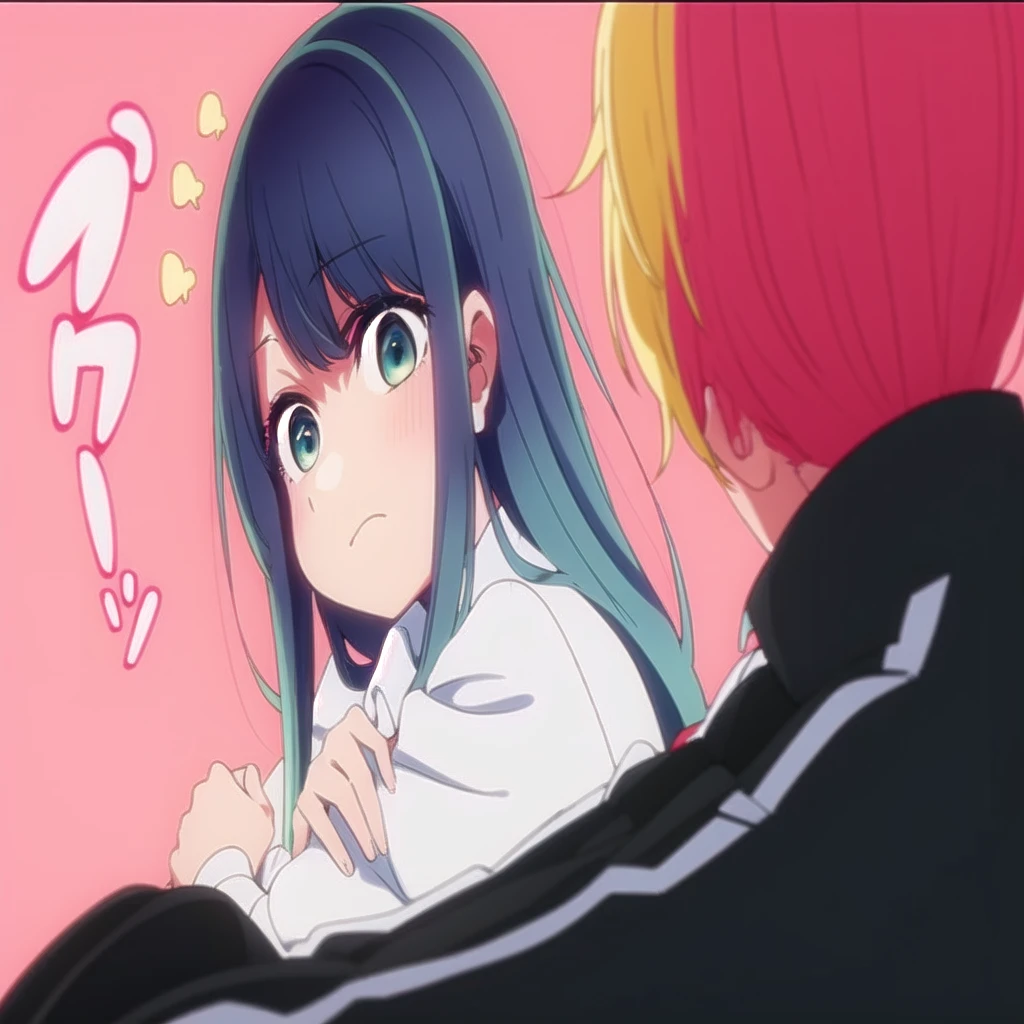 akanekurokawa, akane kurokawa, bangs, (green eyes:1.3), blue hair, medium hair, dark blue hair,
BREAK shirt, , white shirt, necktie, collared shirt, vest, blue necktie,
BREAK indoors, classroom,
BREAK looking at viewer, (cowboy shot:1.5),
BREAK (masterpiece:1.2), best quality, high resolution, unity 8k wallpaper, (illustration:0.8), (beautiful detailed eyes:1.6), extremely detailed face, perfect lighting, extremely detailed CG, (perfect hands, perfect anatomy),