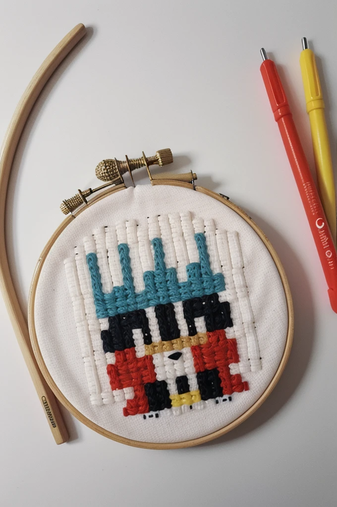 cross stitch pattern, pixelart