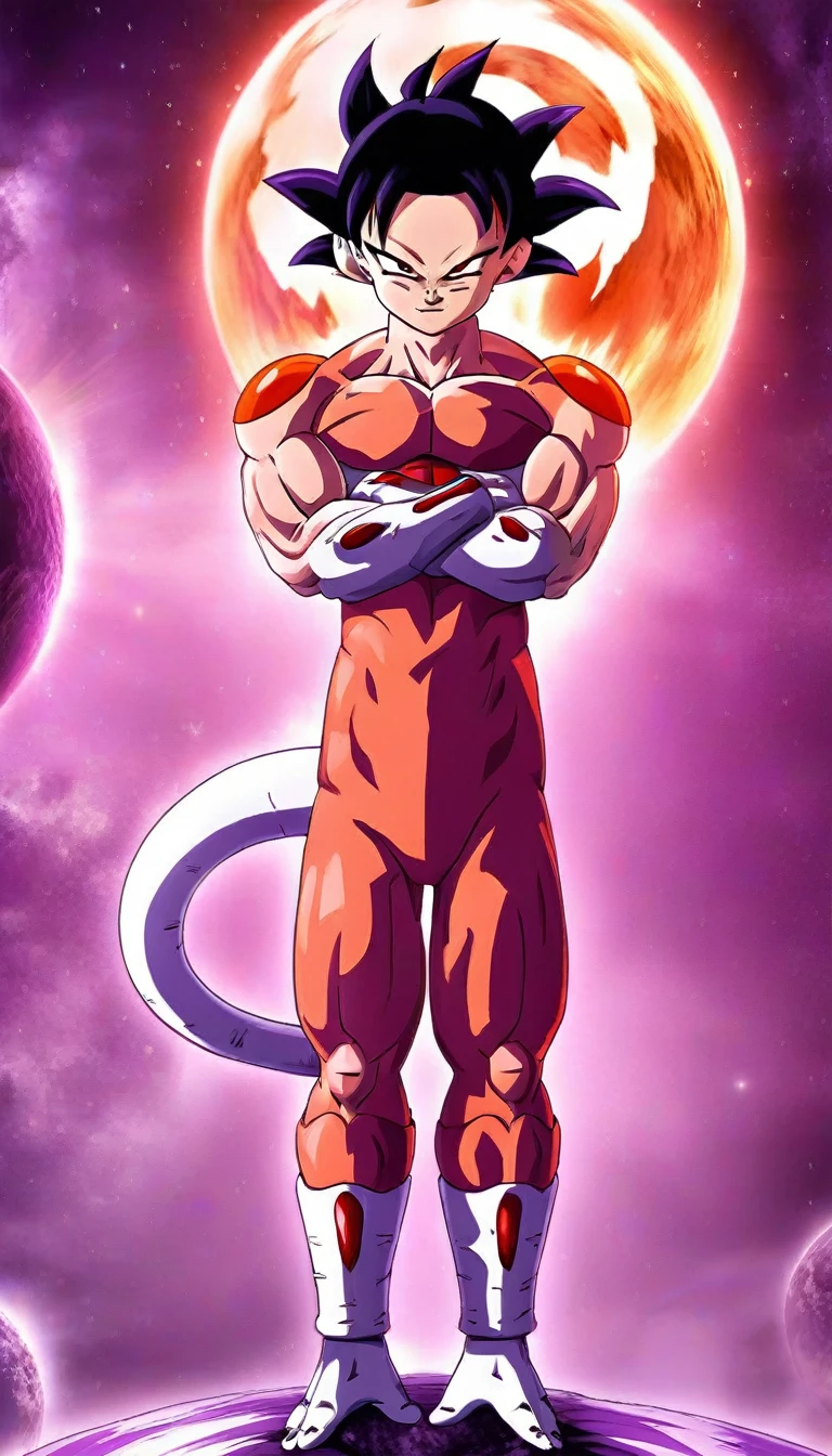   yamcha . anime style, key visual, vibrant, studio anime, highly detailed, frieza full body large