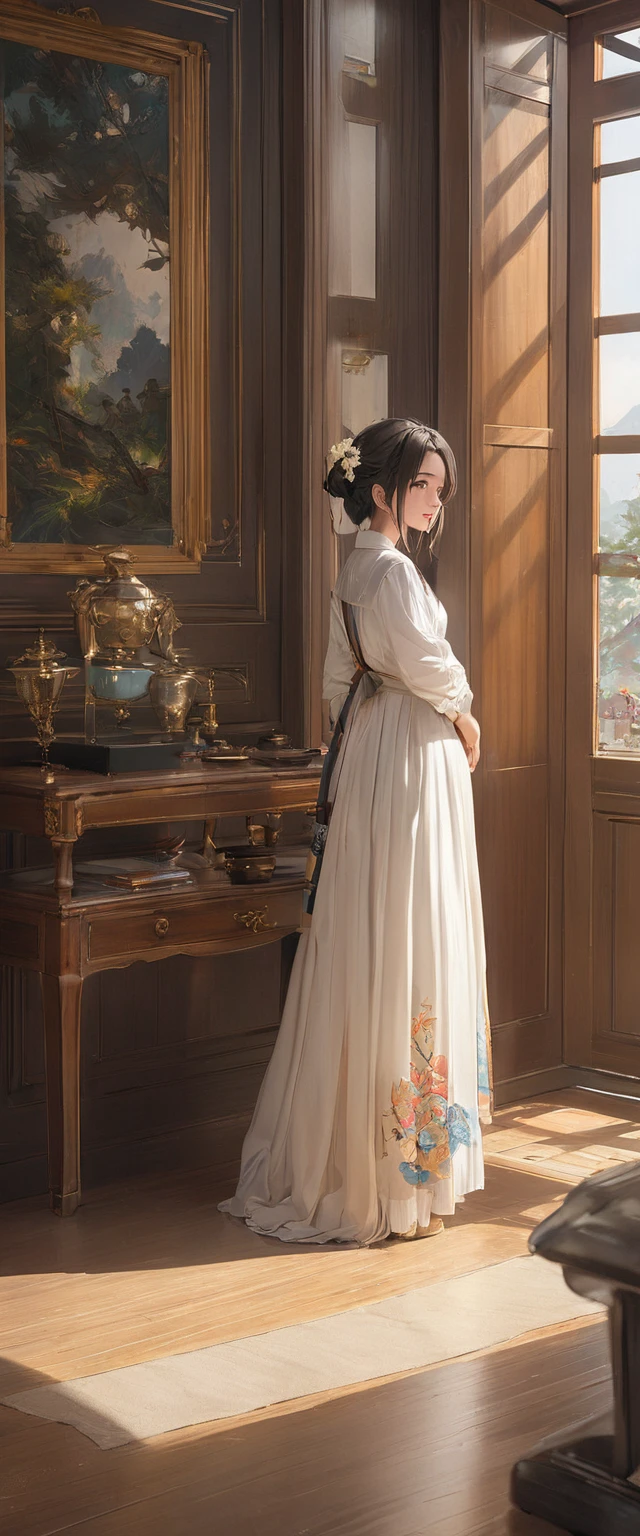 (masterpiece, Highest quality:1.2), One girl, alone