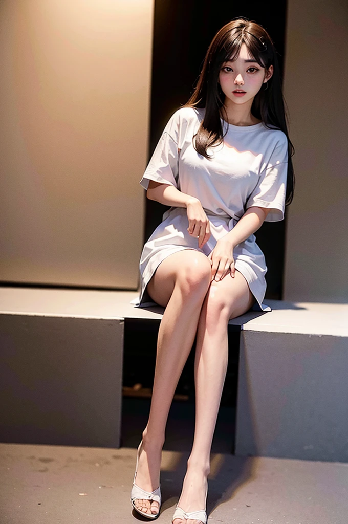 masterpiece, Highest quality, High resolution, 1girl 22 sit