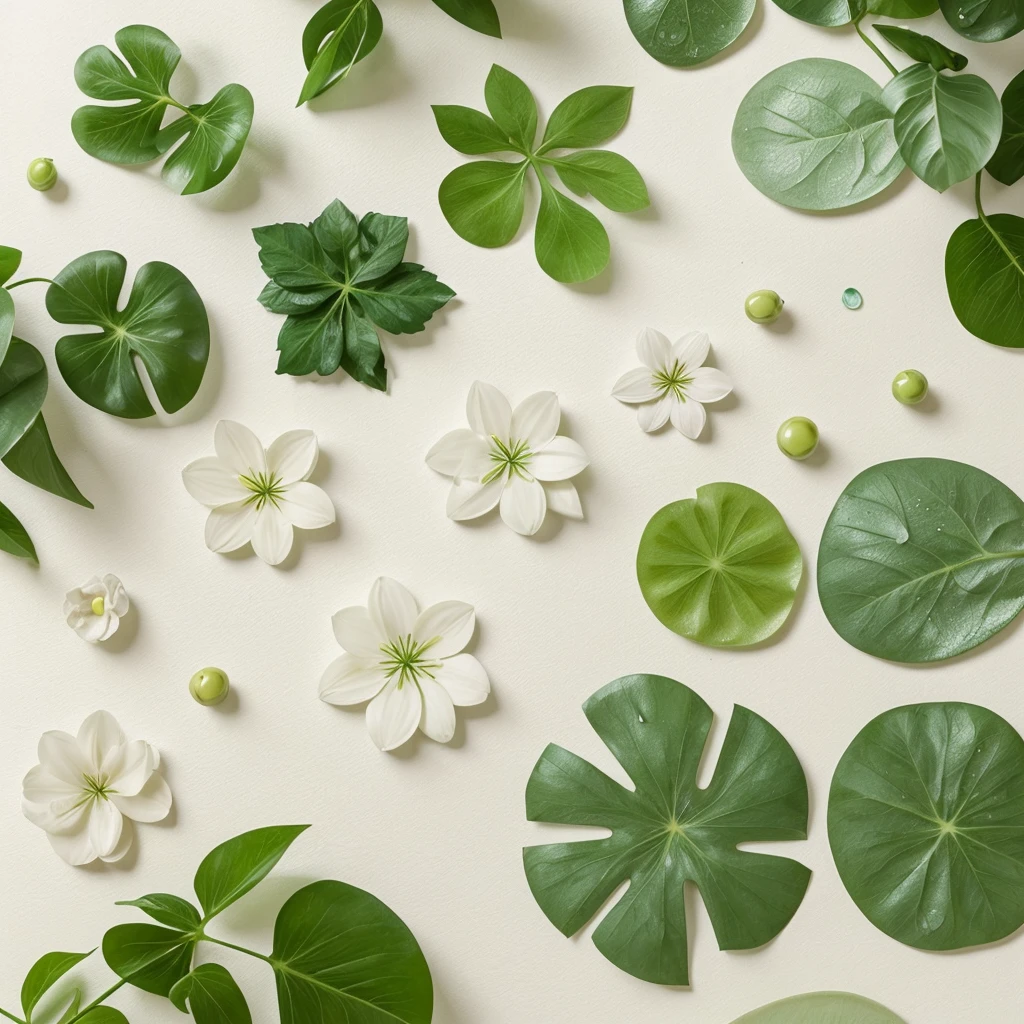 create a modern and minimalistic, unique and easily recognizable logo, it contains elements related to nature and ecology (e.g. leaves, flowers, water drops).
Soft and natural colors are preferred: very light green, white, beige, pastel tones.