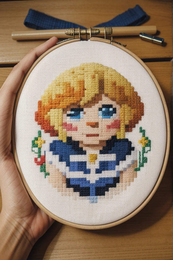 cross stitch pattern, pixelart
