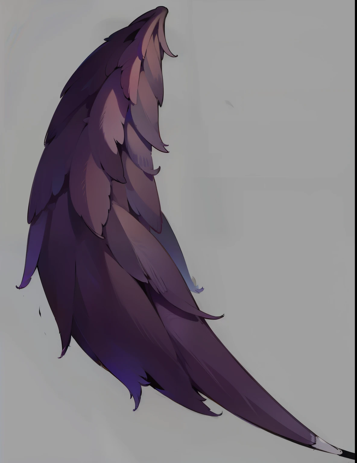 Wing material feather details HD