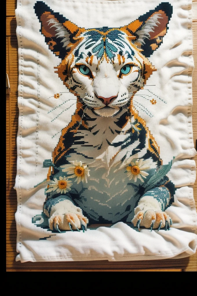 cross stitch pattern, pixelart