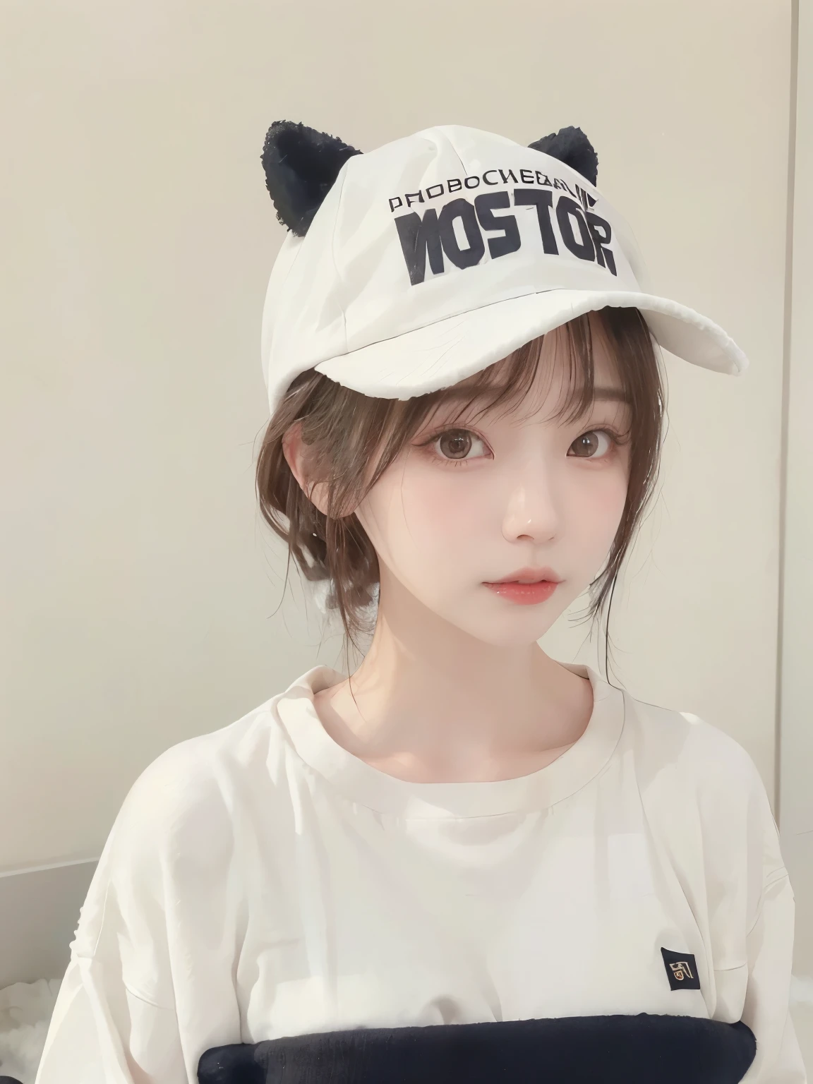 (close up:1.4)、(Original Photography:1.2)、(相piece写实:1.4)、(masterpiece:1.3)、(Top quality:1.4)、Like a dream、(Delicate eyes)、(Detailed facial features)、(Detailed clothing features)、Clear skin、(Smooth skin)、(Slender beautiful girl)、(Beautiful leg line)、A girl、(full-body shot)、solo、Cute little、Happy smiling face、(Big breasts)、Beauty breasts、Bangs、Short Bob、Dark-haired、Black eyes、Long scarf、White wool sweater、Off-shoulder、mini skirt、Thick black pantyhose、snow boots、(Kneel down:1.2)、visible、Obscene、piece、(Snow Scene)、