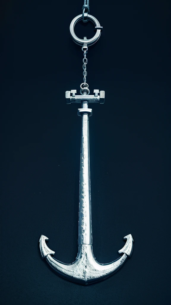 anchor and man