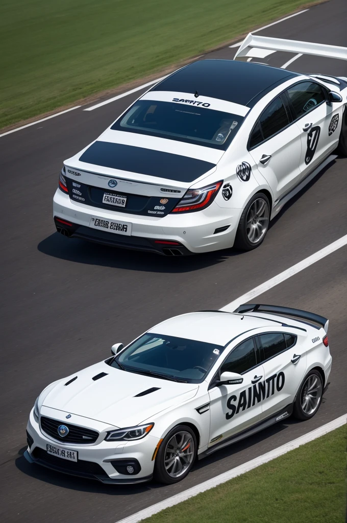 Santos football club car